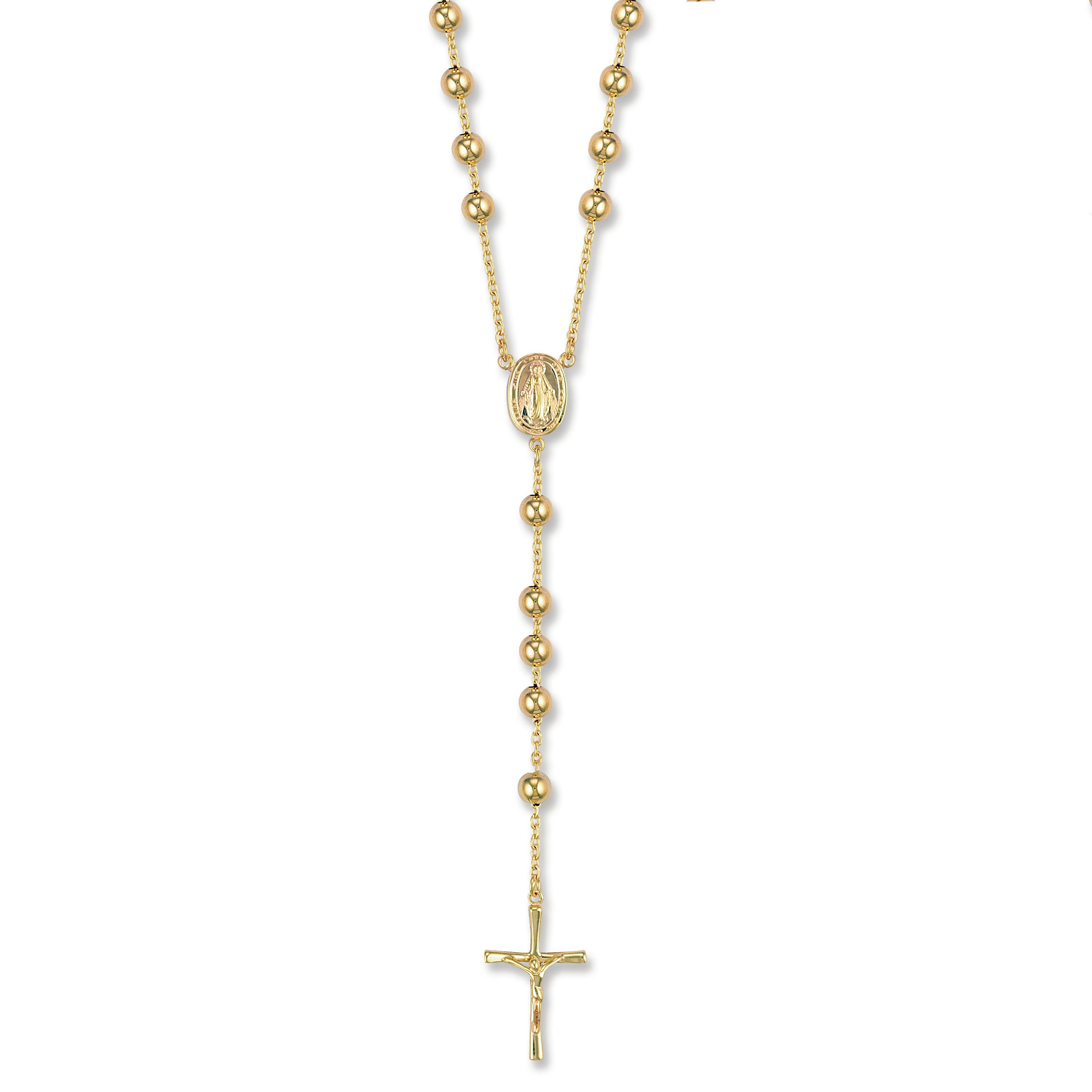 Yellow/Gold Rosary Beads