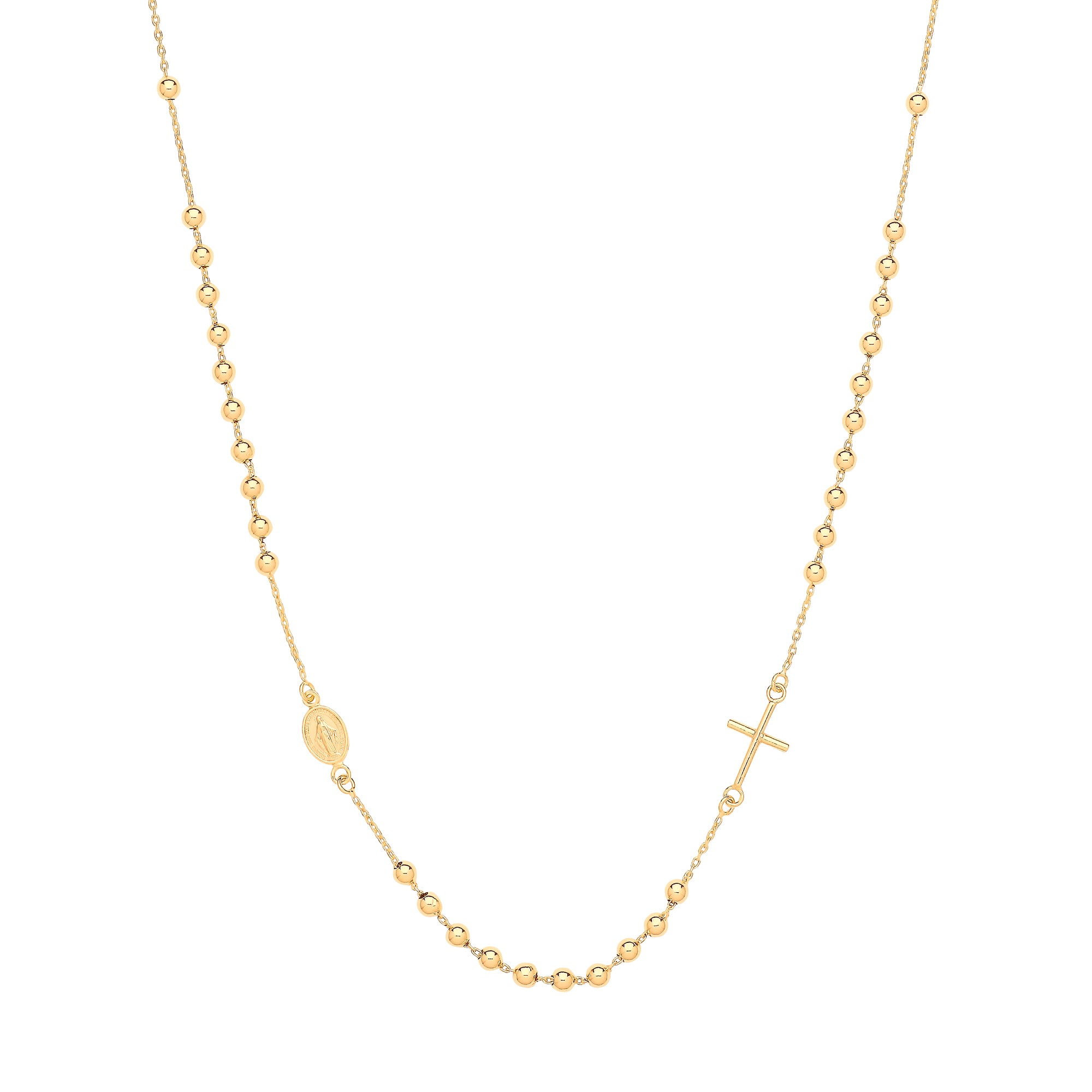 Y/G Rosary Beads 18" (46cm)