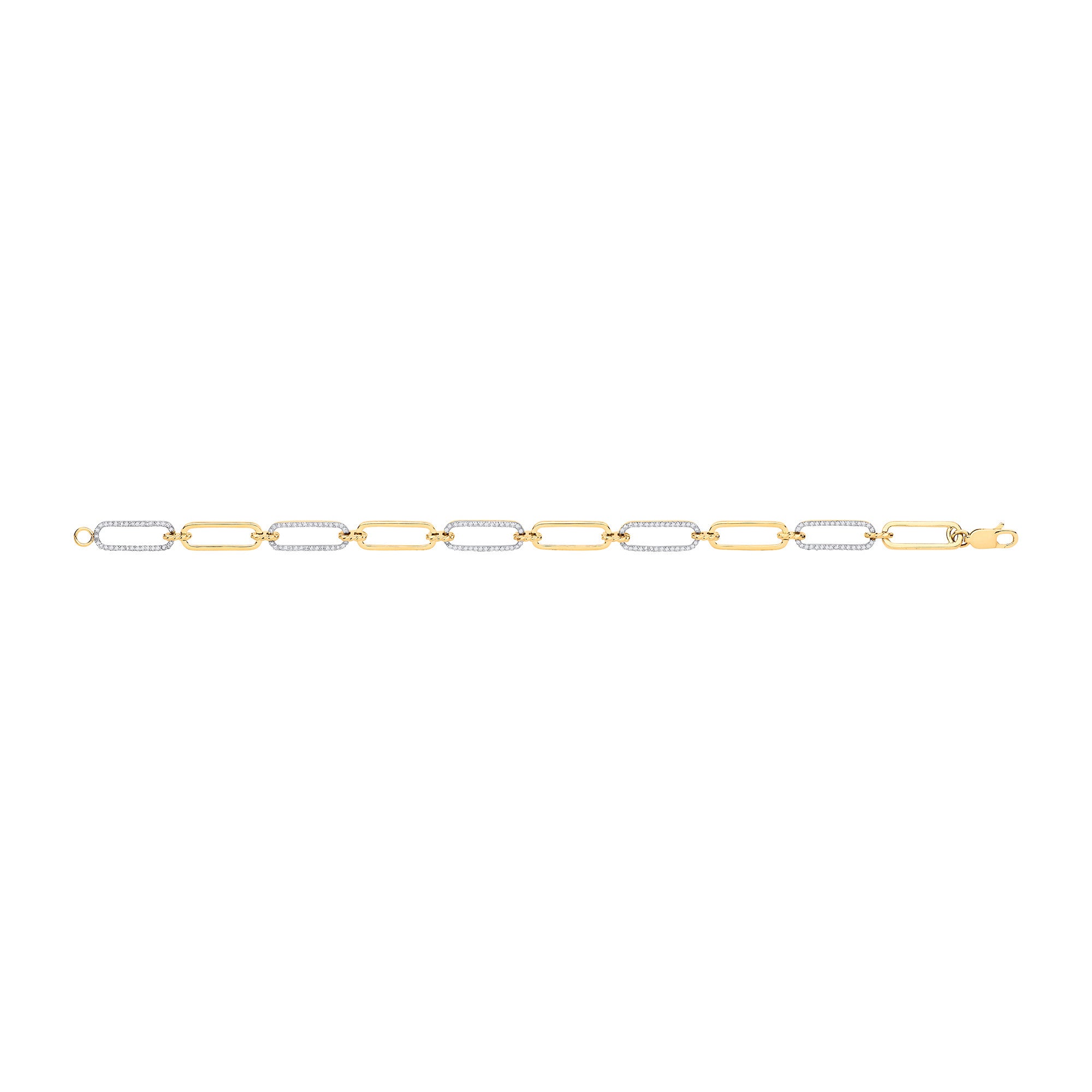 9ct Yellow Gold 0.50ctw Bracelet