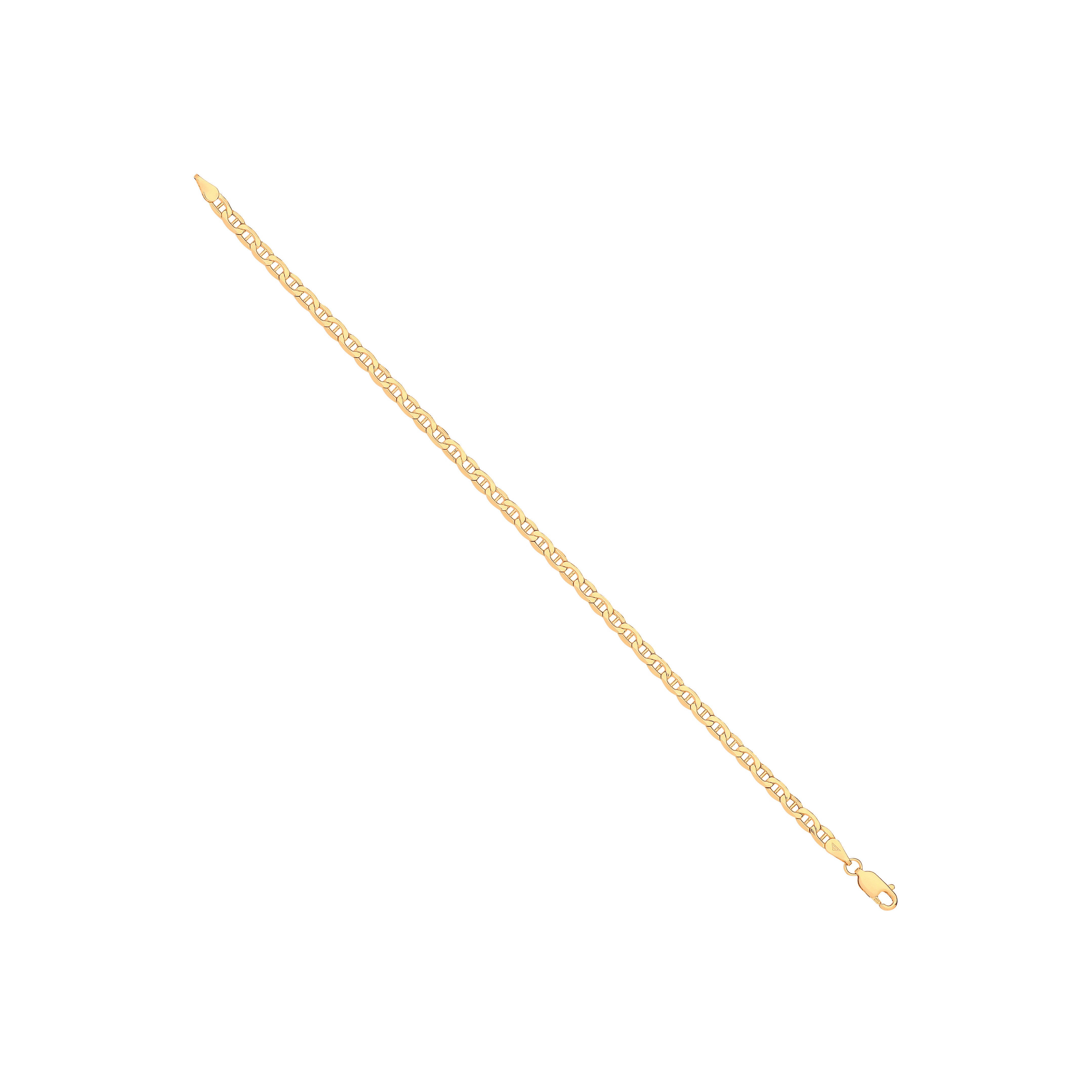 14ct Yellow Gold Flat Anchor Chain | 3.5mm