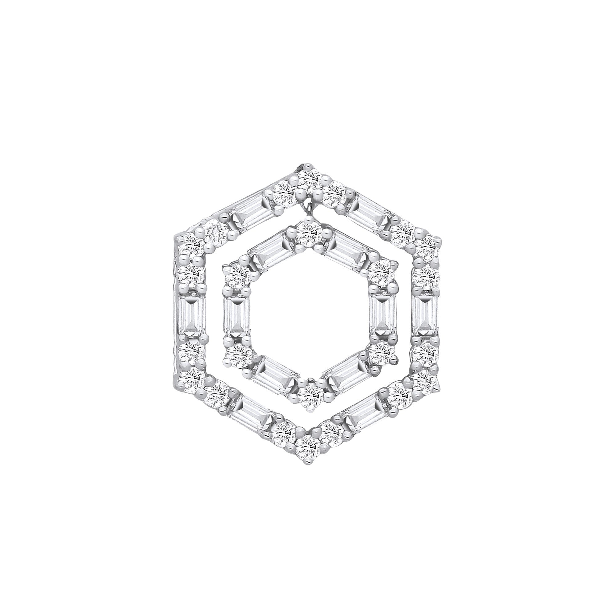 18ct White Gold 0.56ctw Pendant