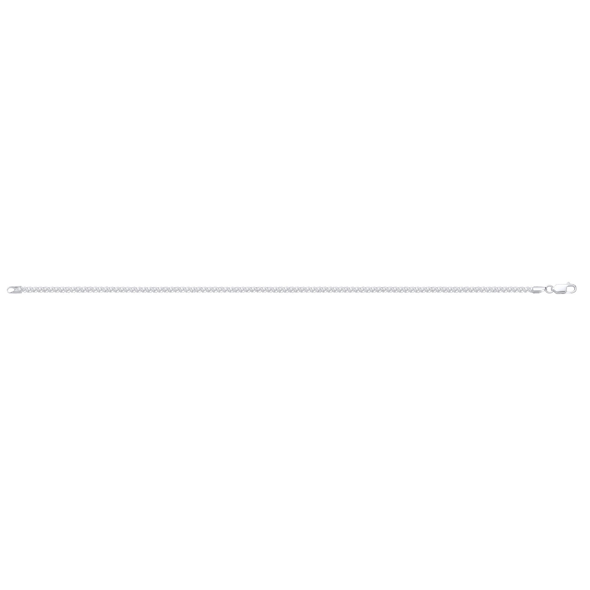 Silver Propeller Link Anklet Copy